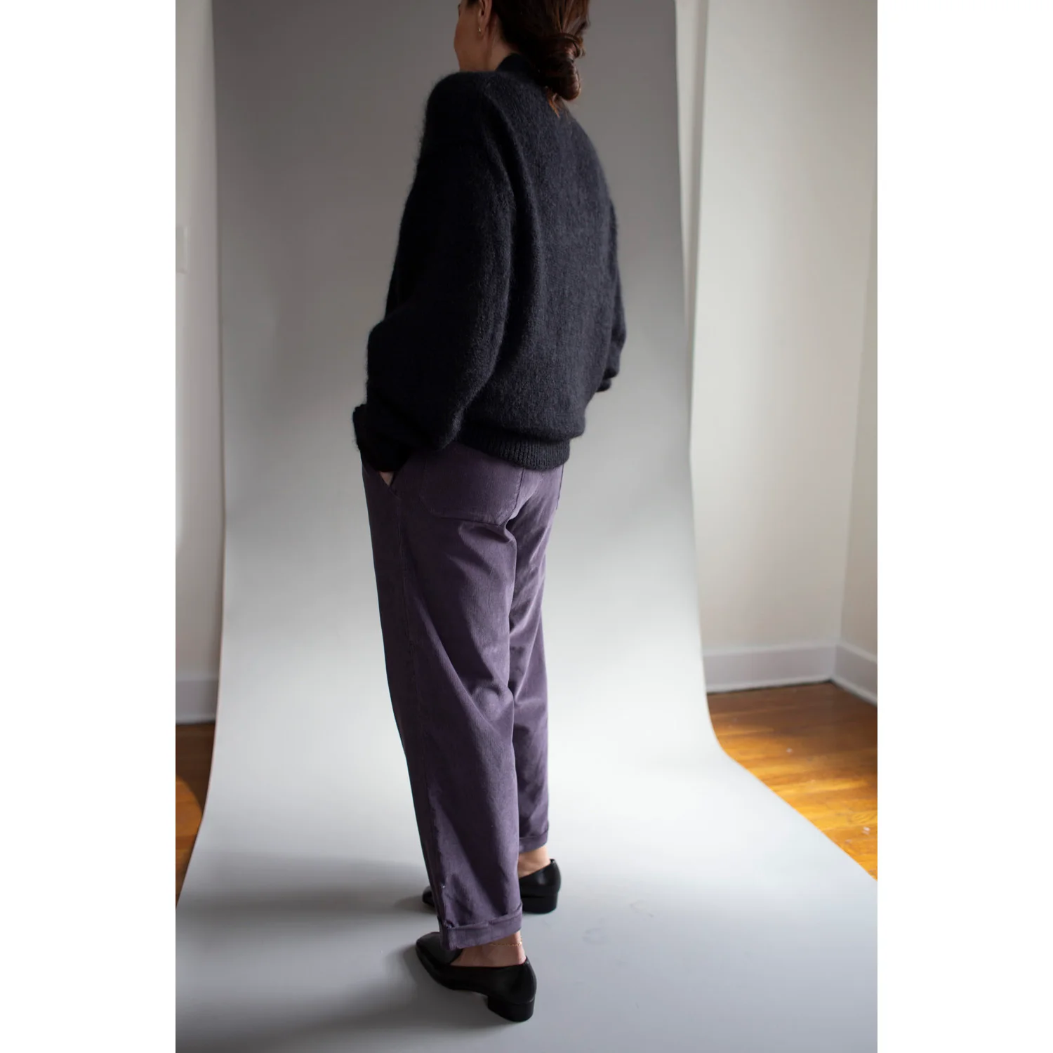 Studio Nicholson Trey Cardigan in Black - Image 11