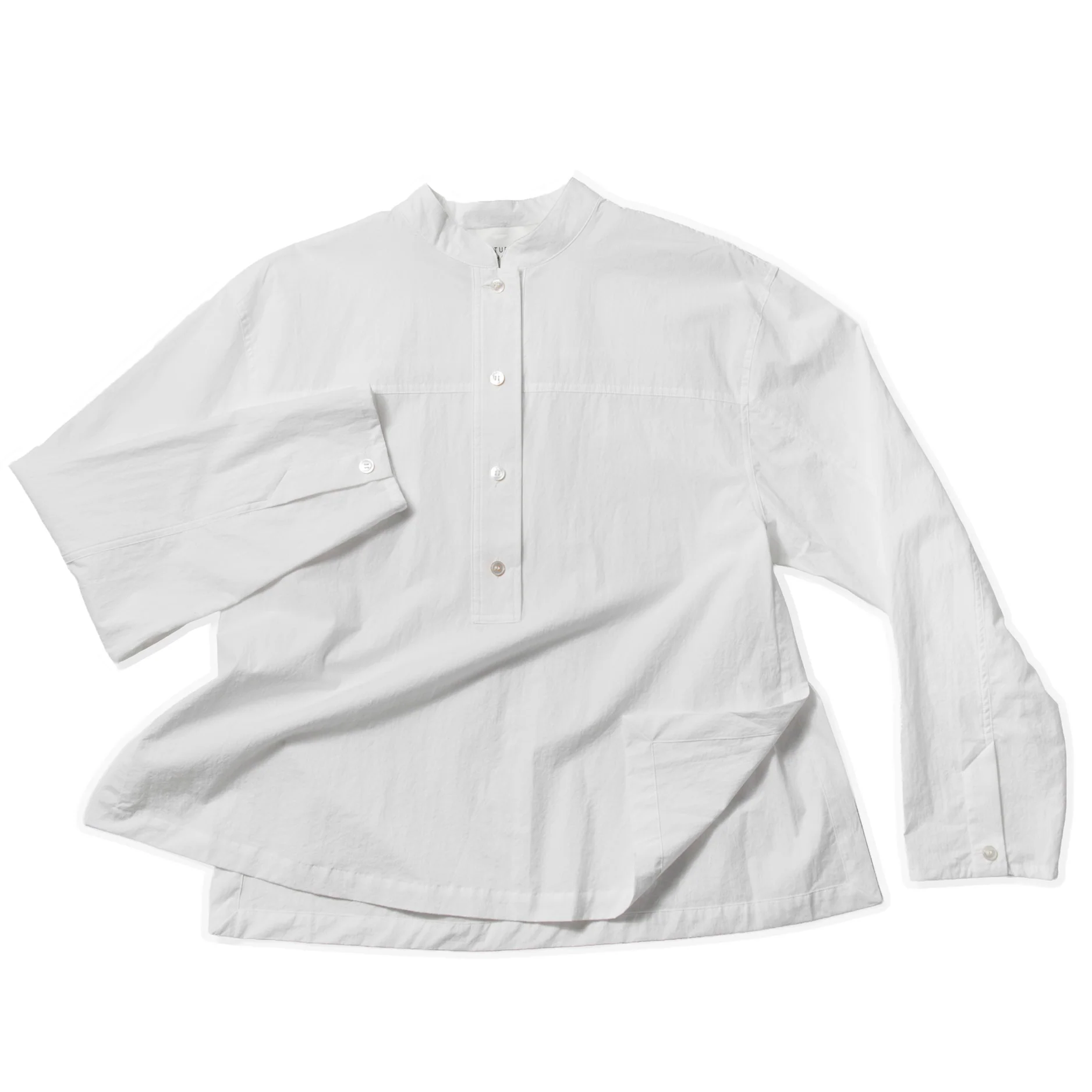 Studio Nicholson Vega Shirt in Optic White