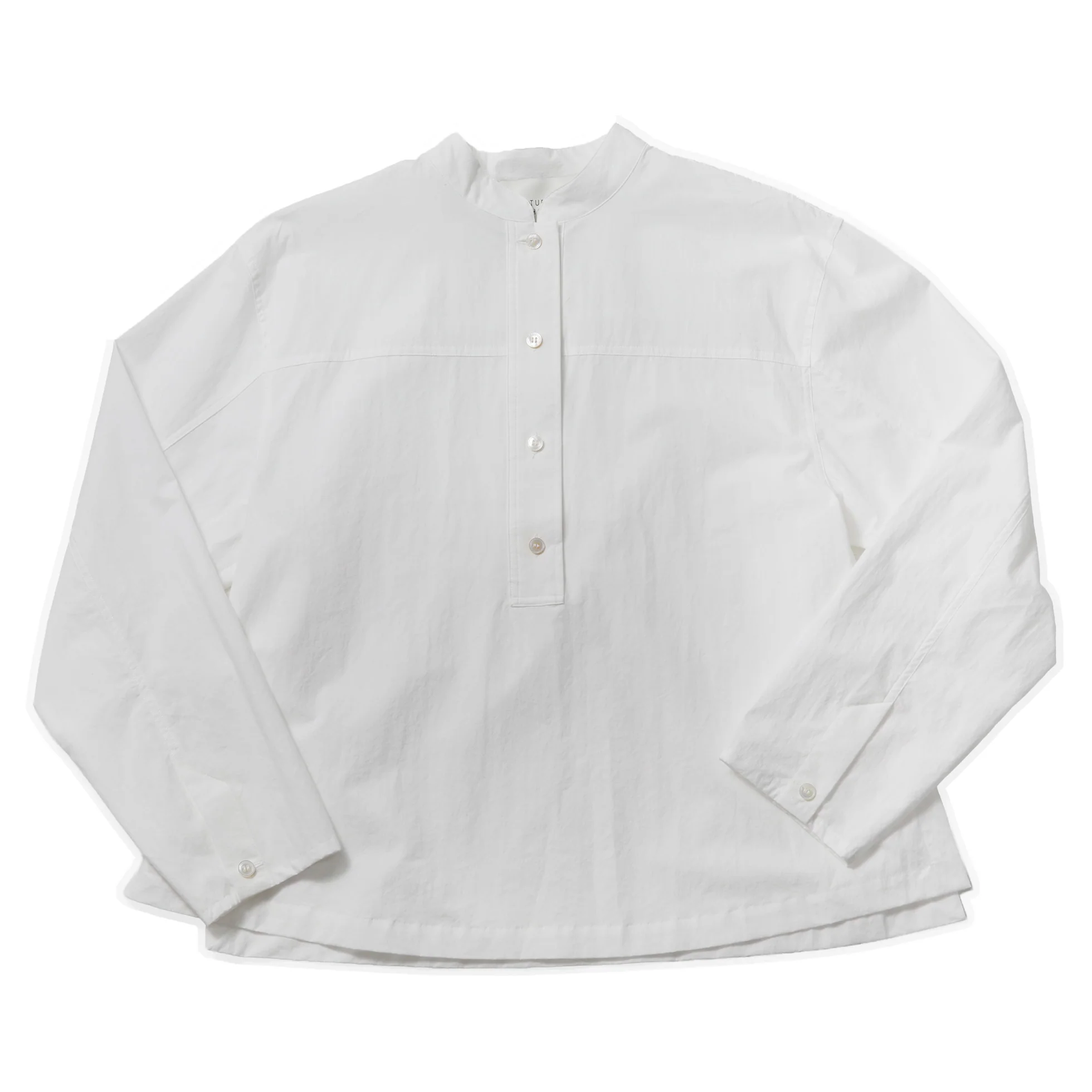 Studio Nicholson Vega Shirt in Optic White - Image 2
