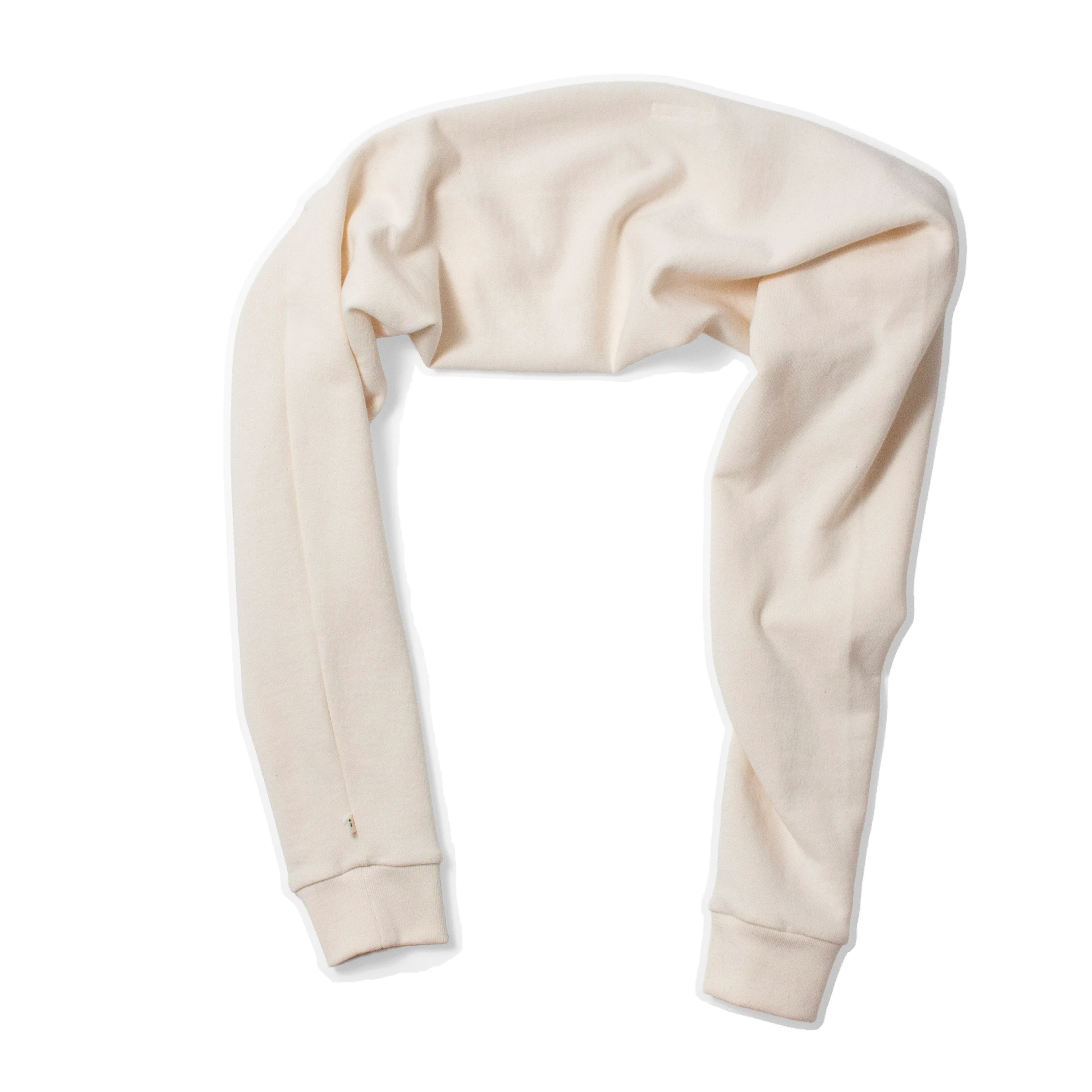 Tsuyumi Sweat Sleeve Scarf in Ecru - Image 3