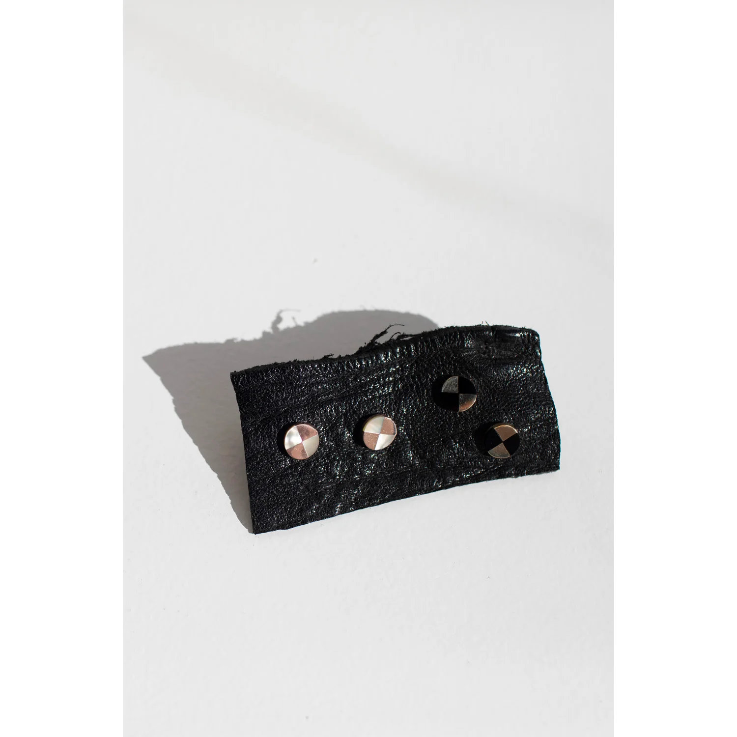 Ursa Major Ray Studs 10K Rose Gold With Green Lip Abalone - Image 2