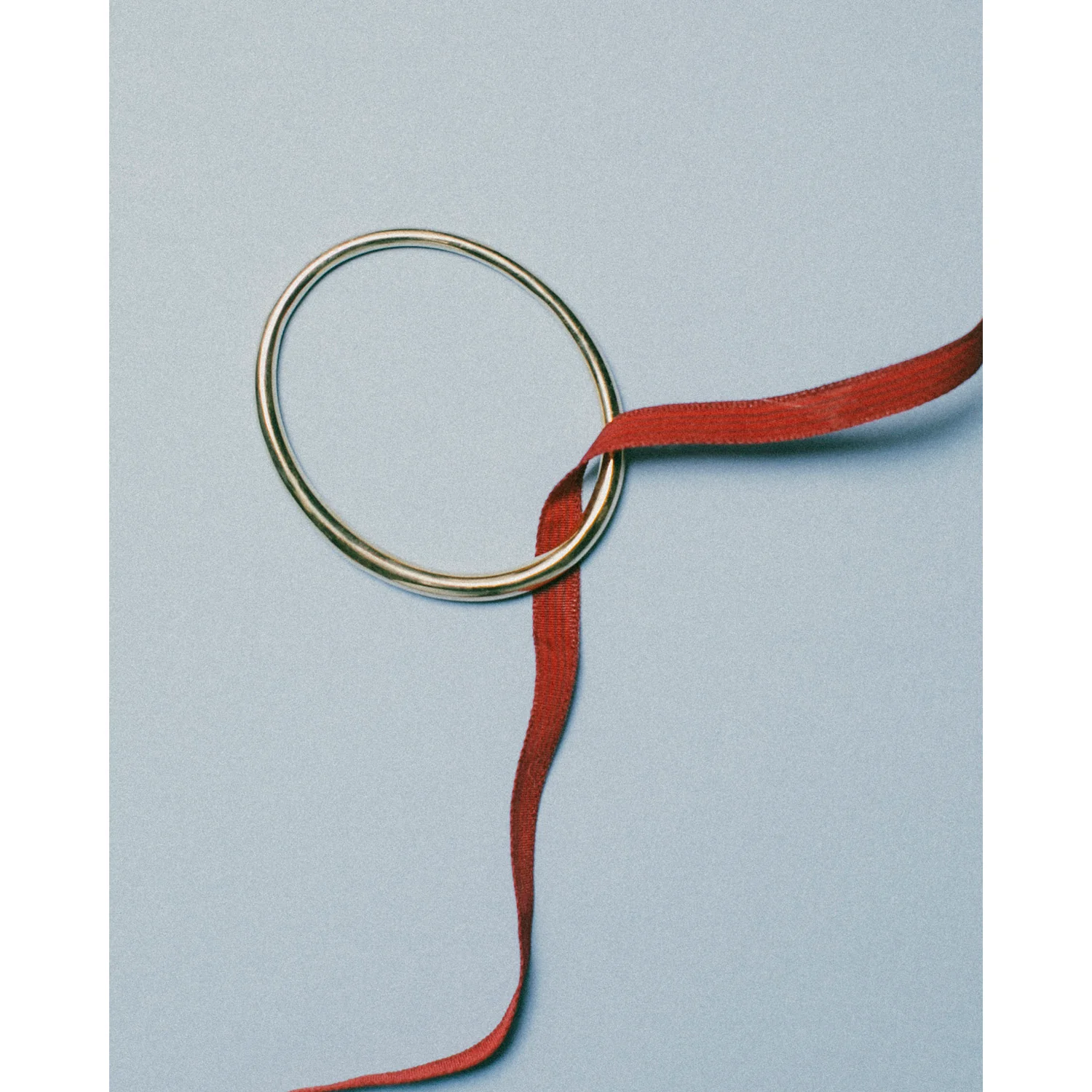 Ursa Major Simple Tapered Bangle in Sterling Silver